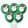Balões de Natal Espessos de 12 polegadas Balões de Boneco de Neve Rena para Shopping de Natal Jardim de Infância Arranjo de Cena