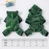 Roupas de outono e inverno para cães, fleece de coral quente e espesso, fantasia para cães pequenos, Teddy, Corgi, vestuário para animais de estimação gatos atacado