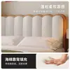 Cama de Madera Maciza 1.8m Estructura de Cama Doble para Apartamentos Pequeños 1.5m Moderna Simple Madera de Haya Cama de Olas Acolchada
