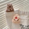 Pelúcia Marmota Celebridade da Internet Pequeno Pingente de Boneca para Animal Social Cry Rato Bonequinha Fofa Chaveiro Ornamento Pendente para Mochila Escolar