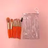 Set de 8 Pinceles de Maquillaje de Pelo Animal de Alta Calidad