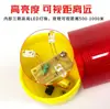 Luz de Advertencia Solar LED Roja Intermitente Cono de Tráfico Barrera Sitio de Construcción Magnético Intermitente