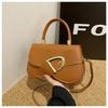 Moda lujo ligero 2023 estilo occidental nuevo estilo coreano popular retro casual color sólido portátil hombro cruzado bolso cuadrado pequeño