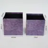 Balde Abraço de Flores Balde de Flores Prata Buquê Popular de Balões de Aniversário Kit de Material DIY Caixa Floral Três Peças Caixa de Presente
