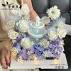 Día de San Valentín piscina de deseos ramo de luna artefacto ramo papel de regalo nivel alto DIY florista materiales de floricultura