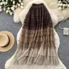 Saia de Bolo em Camadas de Renda de Cintura Alta Estilo Coreano para Mulheres, Verão Emagrecedora, Cobre os Quadris, Saia Fofa Multicamadas, Versátil de Comprimento Médio
