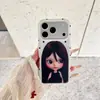 Capa de boneca estrela com bolinhas de fundo branco fofa de desenho animado adequada para capa de celular iPhone 17 Pro Max capa protetora Apple 16