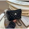 Bolso de Cadena Rombo Transfronterizo para Mujer 2025 Nuevo Verano Casual Nicho Bandolera Estilo Coreano Popular Bolso Tipo Cubo