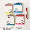 Gato Lindo Kuromi Oso Snoopy Animal Pequeño Clip en Página de Color Cuaderno Bloc de Notas Papelería para Estudiantes Cuaderno