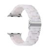 Resina Natural Adecuada para S11/12 Apple Iwatch345678910 Correa de Reloj Ultra Transparente de Tres Piezas