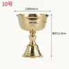 Lâmpada de Manteiga de Latão Estilo Xizang, Lâmpada de Cobre Espessada, Lâmpada de Oferenda para Buda, Luz Eterna, Base Alta, Decoração de Casa, Lâmpada a Óleo