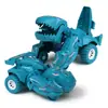 Modelo de coche de dinosaurio transfronterizo juguete de deformación para niños puesto puesto de coches de inercia para niños fábrica mayorista