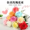 Variedad de rosas artificiales accesorios para sesión de fotos de boda venta al por mayor regalo de San Valentín decoración para el hogar centro comercial ramo de rosas