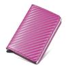 Tarjetero de aleación de aluminio a precio de fábrica, tarjetero automático emergente de metal RFID, tarjetero de PU popular, tarjetero para hombre de Amazon