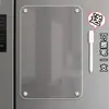 Pizarra magnética para mensajes de refrigerador, pegatina decorativa para uso doméstico, planificador borrable, pizarra blanca para escribir y tomar notas, pegatina magnética de alta gama