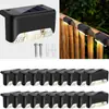 Luzes de Degrau Solares, Luzes de Cerca para Exterior, Luzes de Cerca, Luzes de Escada à Prova d'Água, Luzes de Corrimão de Pátio, Luzes de Degrau Solares