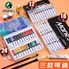 Set de Pinturas al Óleo Marley de 24 Colores, Set Completo para Principiantes, 12ml, Caja de Pintura Portátil Especial para Niños, Pinturas al Óleo al por Mayor