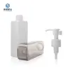 Botella de Aceite Desmaquillante de 120 ml Hecha a Medida de Fábrica Tipo Prensa de PET Botella de Empaque Cosmético de Hombro Plano para Limpiador Facial y Loción