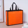 Sacolas personalizadas de TNT com impressão de logo, bolsas de mão, sacolas de compras, sacolas ecológicas promocionais com impressão personalizada, publicidade personalizada
