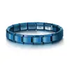 Pulsera Modular Serie Estilo Italiano Serie Cadena Ligera Colorida Conector de Correa de Cadena de Montaje Personalizado