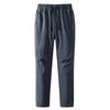 Pantalones de Carga para Pareja al Aire Libre Color Sólido Estilo Simple Cortavientos Impermeables Cálidos Pantalones de Escalada Forro Polar de Grafeno Pantalones Casuales para Mujer