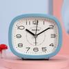 Reloj Despertador Nórdico Simple Estudiante Mesita de Noche Reloj Silencioso Adorno de Escritorio Multifuncional Reloj de Escritorio Pequeño Reloj de Cuarzo