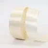 Cinta de 2.5 cm en paquete pequeño, cinta para envolver regalos, cinta para repostería, cinta de satén para decoración de bodas, venta al por mayor, transfronterizo
