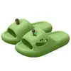 Pantuflas de Interior para Casa y Baño Antideslizantes con Forma de Manzana para Mujer, Verano 2026, Nuevas y Lindas, con Sensación de Pisar Heces