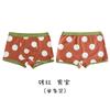 N002 ropa interior para niños al por mayor uno algodón moderno pantalones para niños bóxer de lunares grandes shorts de algodón para hombres y mujeres