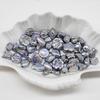 Plata Antigua Gris Perforada Luna Fría Galvanizada Agujero Recto Cuentas Sueltas Cuentas Checas DIY Cadena para Teléfono