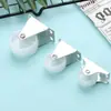 Rodízios Direcionais de 1,5 polegada Rodízios Planos de PP Branco Rodízios para Gavetas de Armário Rodízios Silenciosos Resistentes ao Desgaste Rodízios Especiais para Comércio Exterior