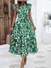 Vestido transfronterizo europeo y americano para mujer 2024 shein Amazon comercio exterior vestido falda de playa de verano falda bohemia