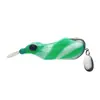 Rana del Trueno Modificada 13G Sapo Venenoso Ranura de Purga Superior Doble Gancho con Lámina Ruidosa Material de Silicona Pesca Remota al Aire Libre Señuelo para Pez Negro