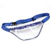 Riñonera de PVC Transparente Cruzada para Deportes al Aire Libre Bolsa Transparente Bolsa de Viaje Bolsa de Almacenamiento Visual Especial para Artículos Varios