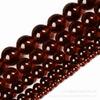 Cuentas Sueltas de Vidrio Rojo Cuentas Sueltas de Vidrio Rojo Vino Cuentas de Vidrio Rojo Granada Cuentas de Vidrio de Cristal de Imitación Accesorios para Manualidades