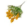 Buquê Falso de Edamame Simulado com Cinco Ramos Flor Artificial Finalizada Flor de Chão para Casamento Flor de Plástico Arranjo de Casamento de Alta Qualidade