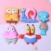 Dibujos Animados Esponja Bebé Paida estrella resina joyería accesorios diy pegamento de crema funda de teléfono pasador diadema pegatinas decorativas