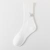 Calcetines de punto gruesos de estilo japonés para mujer, hasta media pantorrilla, con fondo de toalla gruesa, deportivos, para hombre