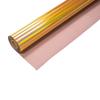 Suministro de Película de Estampado Láser Lisa, Papel de Estampado Láser de Doble Cara Acrílico, Aluminio Láser Electroquímico Personalizado para Cuero