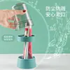 Soporte Creativo para Vaso de Cepillo de Dientes Set de Vasos de Lavado para Escritorio Soporte para Vaso de Enjuague Bucal Caja de Almacenamiento Portátil para Cepillo de Dientes de Viaje