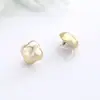 Pendientes de Temperamento de Moda Retro Ins Simples Transfronterizos Europeos y Americanos Personalidad Nicho Diseño Único Forma Irregular Pendientes para Mujer