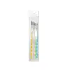 Caneta Manicure Caneta de Cristal Manicure 5 Conjuntos Caneta de Cristal Haste Espiral Caneta Esculpida 5 em 1 Conjunto de Pincéis de Cristal