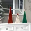 Decoración navideña y artículos de decoración para el hogar más vendidos a nivel transfronterizo: chimenea de mesa independiente y adornos de árbol de Navidad de madera