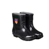 Botas de lluvia para hombre, botas de trabajo para obras de construcción, botas impermeables, estilos de media pantorrilla y pantorrilla alta, opciones de tubo largo y corto, botas de goma engrosadas, unisex
