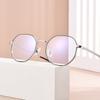 Armazón para Gafas de Miopía Poligonal de Titanio Puro Ultraligero Marco Pequeño para Mujer Luz Antiazul Mismo Estilo que las Celebridades de Internet Libro Rojo Armazón para Gafas Danyang