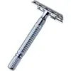 Ri Mei Cuchilla de Acero Inoxidable de Doble Filo Manual para Afeitar Cara y Cejas Hombres