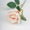 Flor Artificial Rosa Búlgara, Tallo Individual de Flor de Seda, Decoración de Boda, Decoración Transfronteriza, Al Por Mayor en Stock