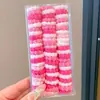 Goma para el pelo Engrosada y Ampliada para Mujer 2025 Banda Elástica de Cola de Caballo de Moda Anillo para el Pelo Cubierta de Cuero Estilo Grueso
