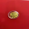 Adesivo de Celular Shuibeicai Ouro 999 Ouro Puro Princesa Por Favor Enriqueça Gato da Sorte Folha de Ouro Puro Venda Direta da Fábrica