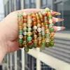 Pulsera de turmalina de alta calidad de un solo círculo, moda, color Joker, turmalina, jade, ágata, cristal, explosión, en stock, pulsera al por mayor